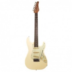 Schecter Traditional Route 66 Saint S/S/S Antique White