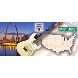 Schecter Traditional Route 66 Saint S/S/S Antique White