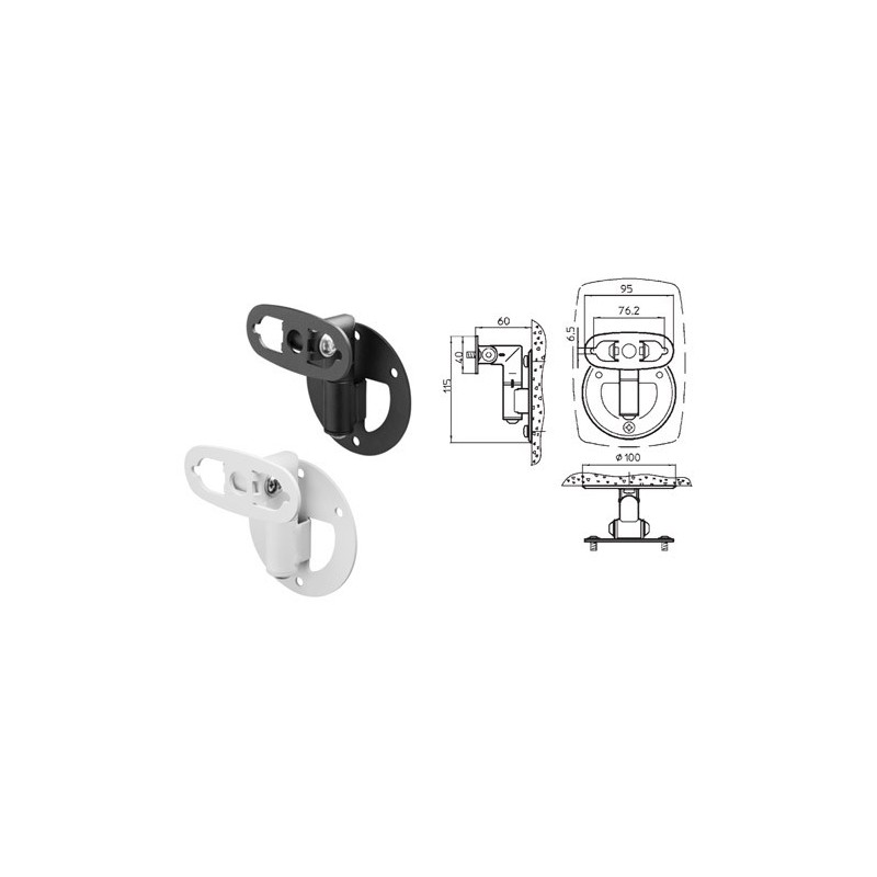 GENELEC Wall Mount 6010/8X20/8X3X Bianco