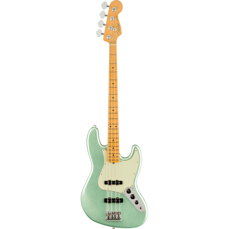 Fender American Professional II Jazz Bass Maple Fingerboard Mystic Surf Green 