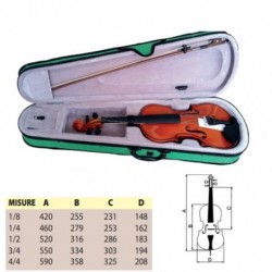 Violino Comet C500080 3/4