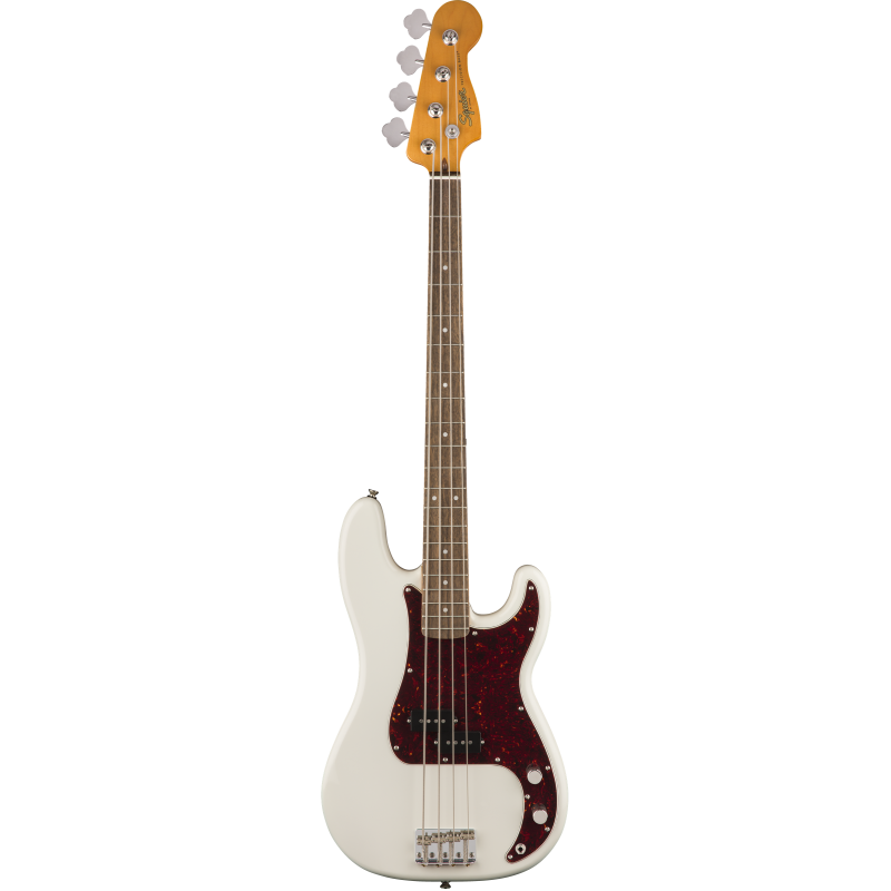 Fender Squier Classic Vibe 60s Precision Bass Fingeboard Indian Laurel Olympic White