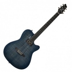 Godin A6 Ultra LTD Denim Blue Flame Hg