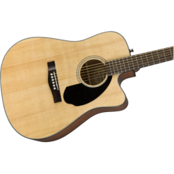 Fender CD-60SCE Dreadnought Walnut Fingerboard Natural