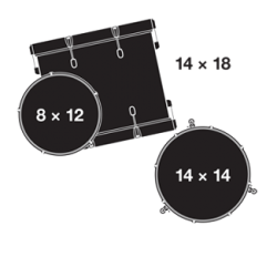 Gretsch Catalina Club Silver Sparkle CT1-J483