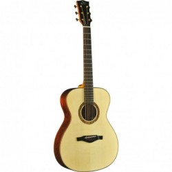 Eko Wow 018 Sc Spruce/Cocobolo Whit Hard Case - Amplificata Con Fishman Infinity VT