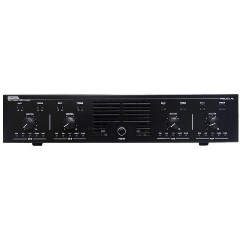 PROEL PA AUP4125S AMPLIFICATORE DI POTENZA PROEL PA AUP4125S AMPLIFICATORE DI POTENZA