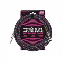 ERNIE BALL 6063 CAVO STRUMENTO NERO/ROSSO/BIANCO