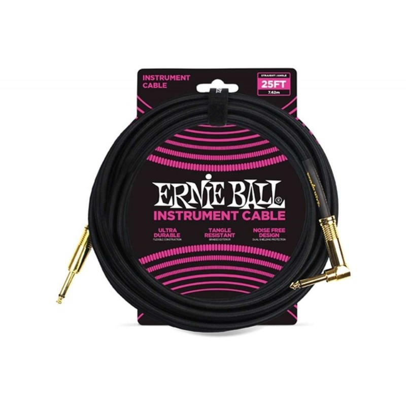 ERNIE BALL 6058 CAVO STRUMENTO NERO
