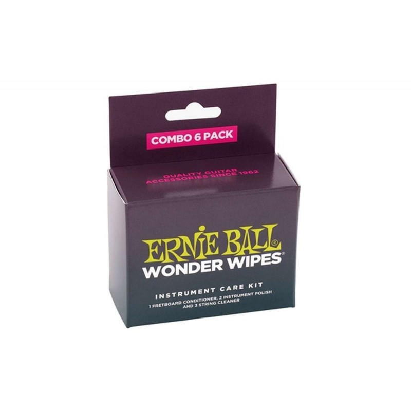 Ernie Ball 4279 Wonder Wipes Multipack Kit Pulizia Ernie Ball 4279 Wonder Wipes Multipack Kit Pulizia