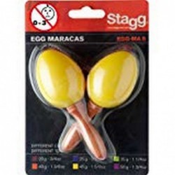 Stagg EGGMA S/YW Maracas