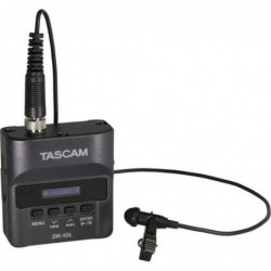 Tascam DR 10L Registratore Portatile con Mic Lavalier