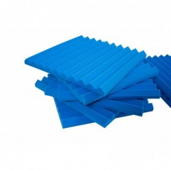 Pannello Fonoassorbente Monopiramide 4cm D35 Blu