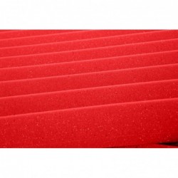 Pannello Fonoassorbente Monopiramide 6cm D35 Rosso