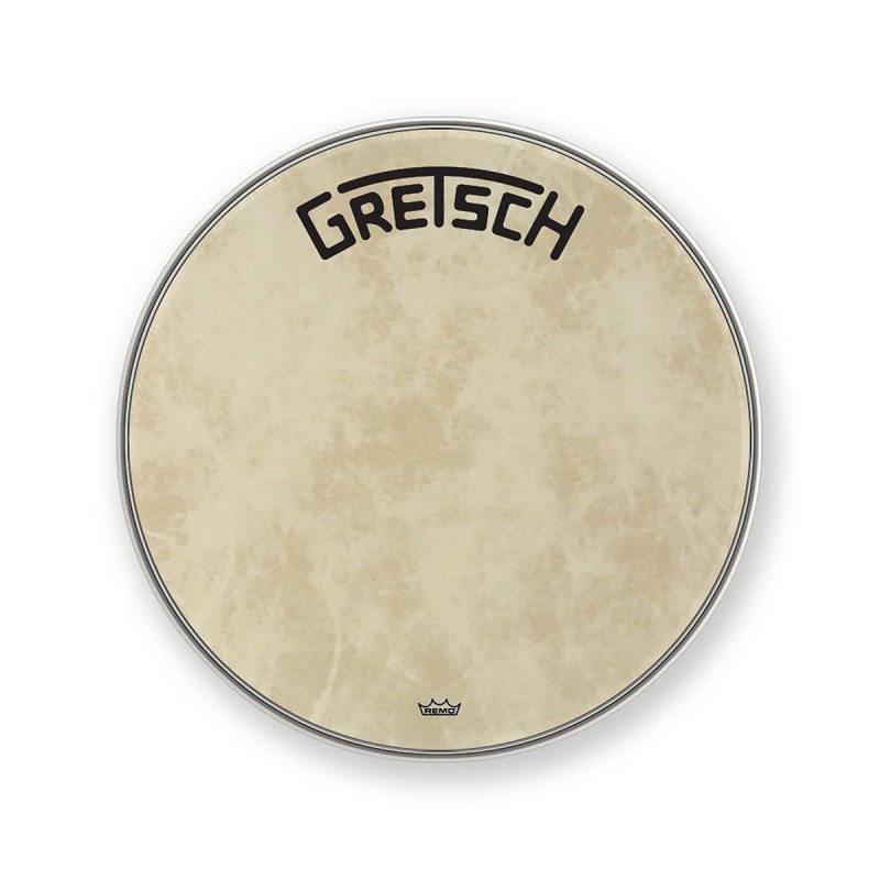 Remo 20" Bass Drum Head Fiberskin Gretsch GRDDHFS20B Pelle Grancassa