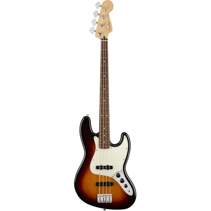 Fender Player Jazz Bass Pau Ferro Fingerboard  3 Tone Sunburst