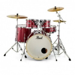 Pearl Export Black Cherry Glitter Exx725SBR/C704 + Set Piatti SBR