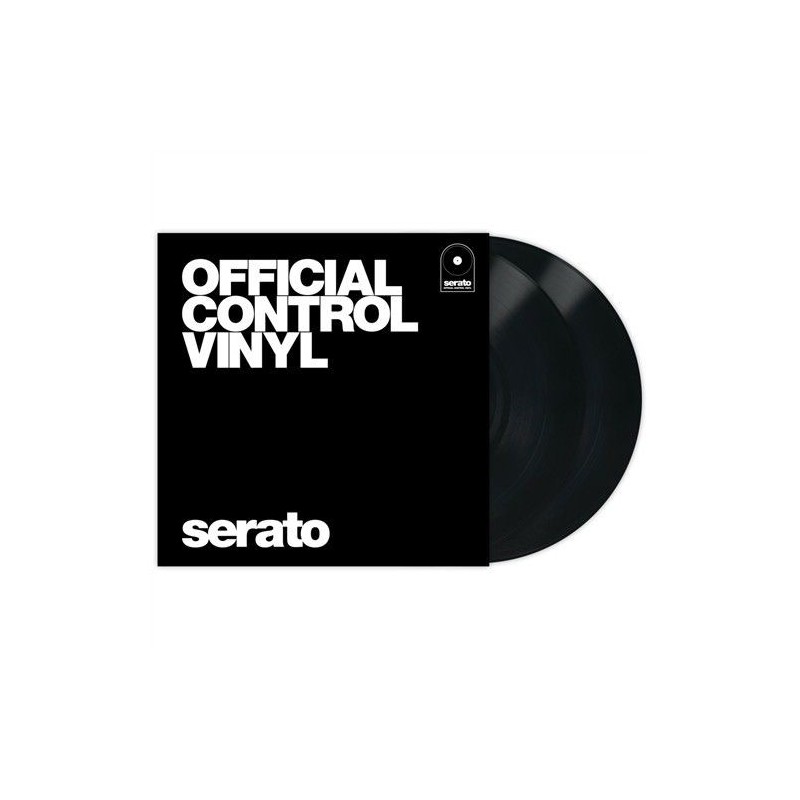 Serato Black 12" Coppia Vinili Per Dj