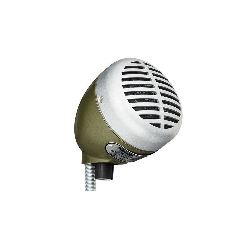 Shure 520DX Green Bullet Microfono Per Armonica Shure 520DX Green Bullet Microfono Per Armonica