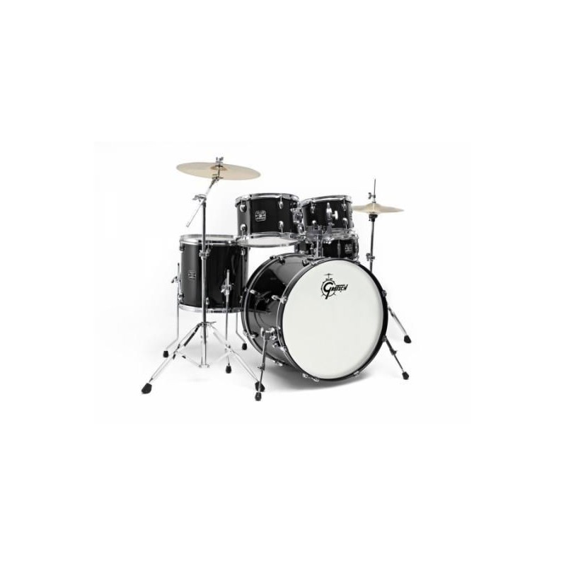 Gretsch Energy Studio Black + Set 2 Piatti Paiste 101