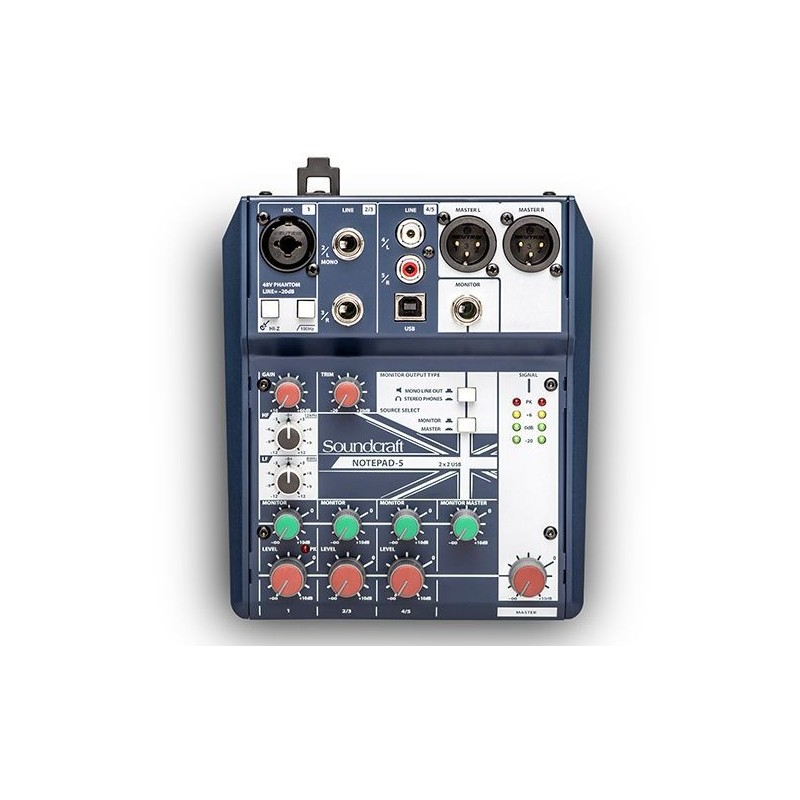 Soundcraft Notepad 5 Mixer Audio