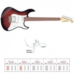 Yamaha Pacifica 112J Old Violin Sunburst