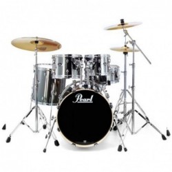 Pearl Export Smokey Chrome EXX725SBR/C21 + Set Piatti SBR