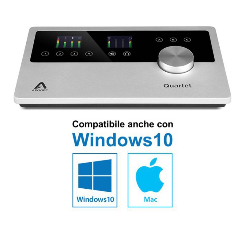 Apogee Quartet Mac/Windows 10
