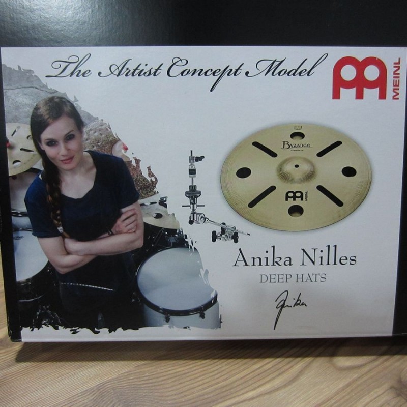 Meinl 18"/18" Artist Concept Model - Anika Nilles - Deep Hats Meinl 18"/18" Artist Concept Model - Anika Nilles - Deep Hats