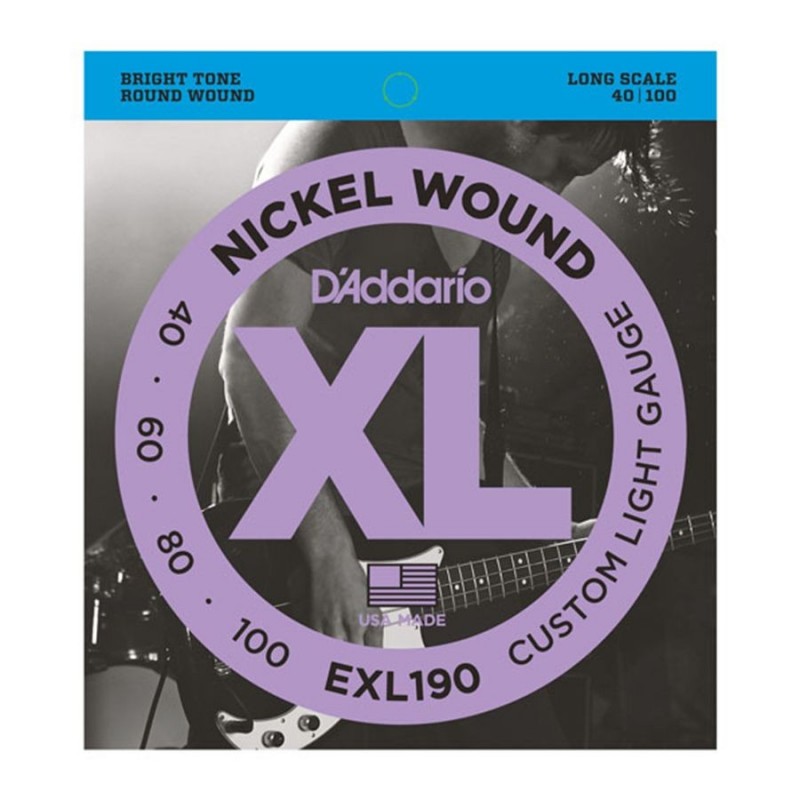 D'Addario EXL190 Long Scale