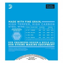 D'Addario EXL190 Long Scale