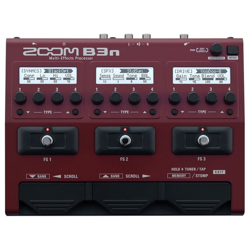 Zoom B3n Multieffetto per Basso