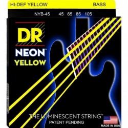 DR Strings K3 Neon HI DEF YELLOW NYB 45