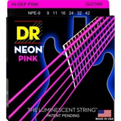 DR Strings K3 NEON HI-DEF PINK NPE9