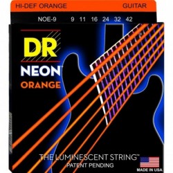 DR Strings K3 NEON HI-DEF ORANGE NOE9