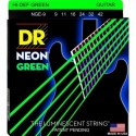 DR Strings K3 NEON HI-DEF GREEN NGE9