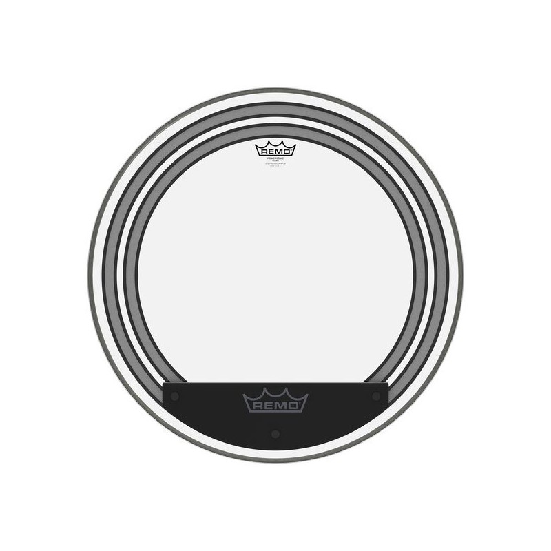 Remo 20" Powersonic Clear Bass Drum PW-1320-00