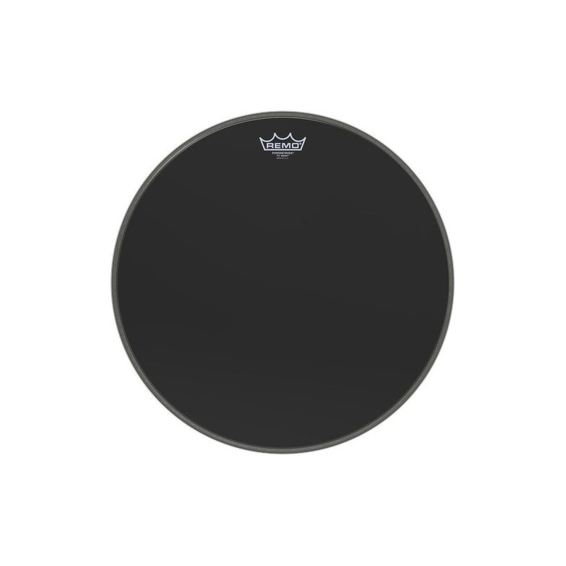 Remo 20" Powerstroke P3 Ebony Bass Drumhead P3-1020-ES Remo 20" Powerstroke P3 Ebony Bass Drumhead P3-1020-ES
