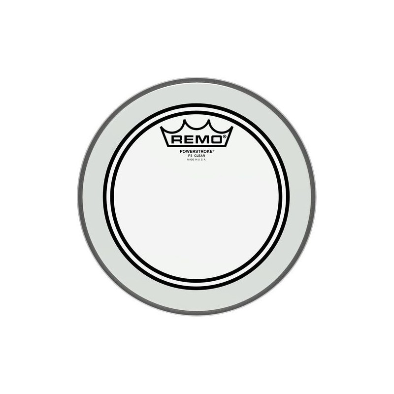 Remo 8" Powerstroke P3 Clear Drumhead P3-0308-BP Remo 8" Powerstroke P3 Clear Drumhead P3-0308-BP