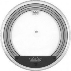 Remo 22" Powersonic Clear  Bass Drum PW-1322-00