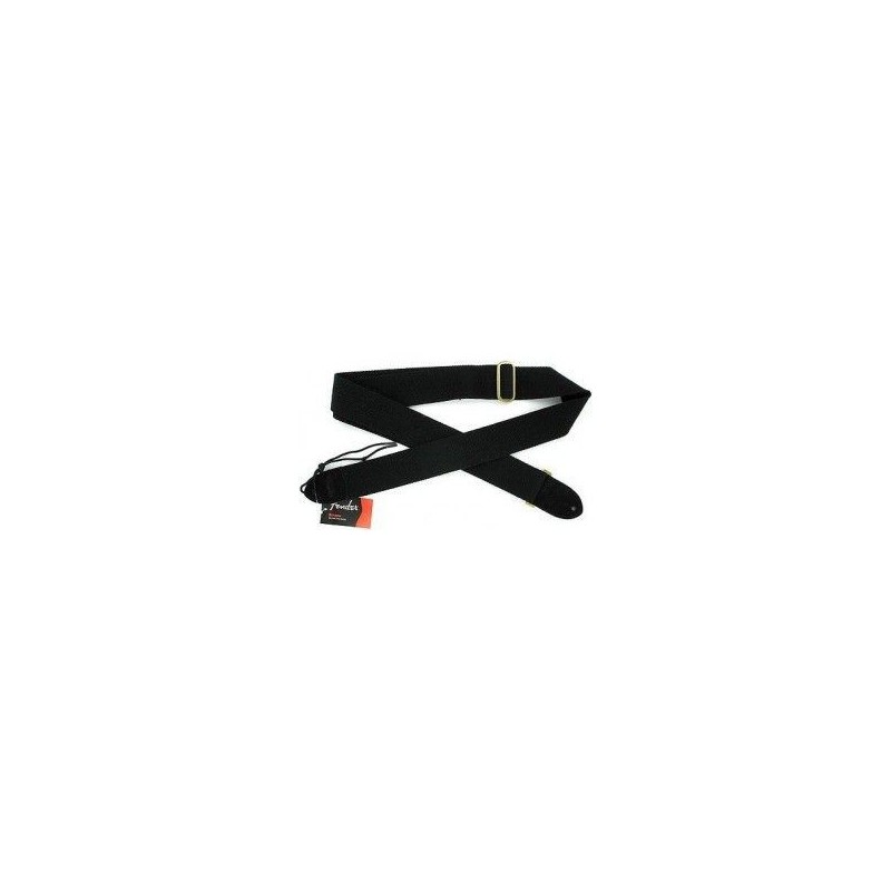 Fender Tracolla Cotton Black Fender Tracolla Cotton Black