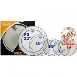 Remo Pinstripe Clear ProPack PP-0270-PS 