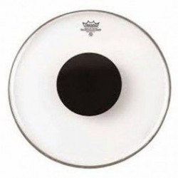 Remo 14" Controlled Sound Clear Black DOT CS-0314-10 