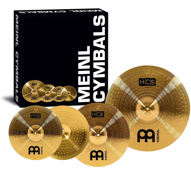 Meinl Hcs Complete Cymbal Set-up + Splash 10" Omaggio Hcs141620 Meinl Hcs Complete Cymbal Set-up + Splash 10" Omaggio Hcs141620