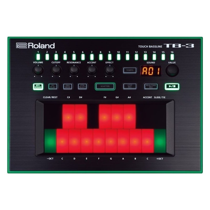 Roland AIRA TB-3 Touch Bassline - synthboutique Roland AIRA TB-3 Touch Bassline - synthboutique
