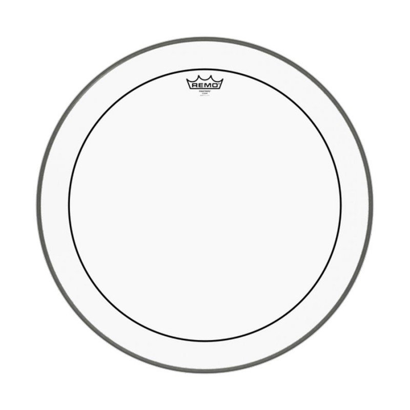 Remo 8" Pinstripe Clear PS-0308-00 Remo 8" Pinstripe Clear PS-0308-00