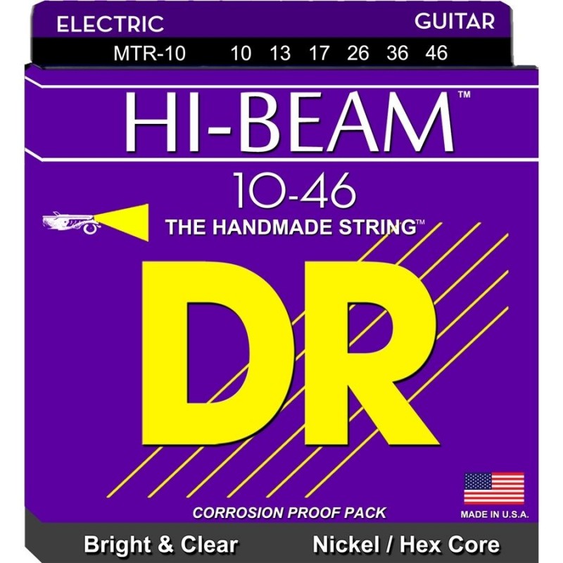 DR Strings Hi Beam MTR 10