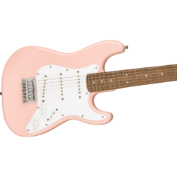 Fender Mini Stratocaster Laurel Fingerboard Shell Pink