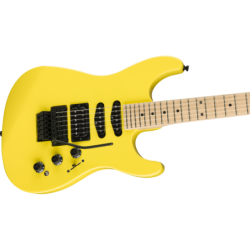 Fender Limited Edition HM Stratocaster Maple Fingerboard Frozen Yellow
