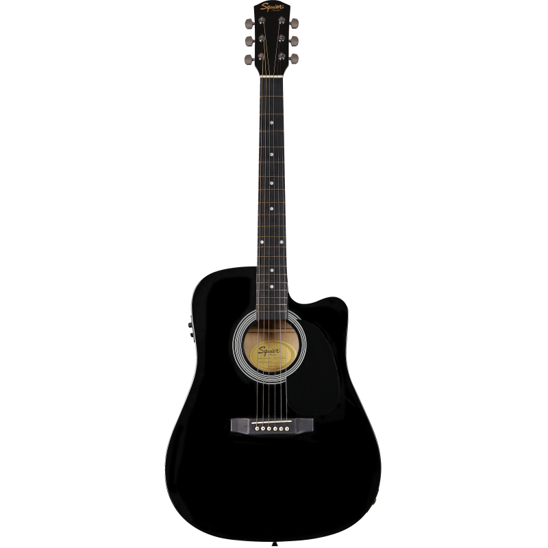 Fender Squier SA-105CE CW Black